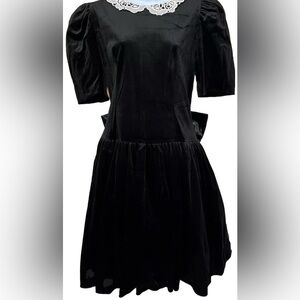 VINTAGE 1980 Gothic Dress Size S/M